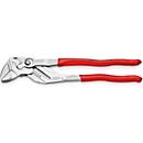 Clé à pince KNIPEX, L 300 mm, largeur de serrage 68 mm, chromée, revêtement plastique, DIN ISO 5743