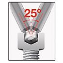 Clé à vis à tête hexagonale 369R SW 4 mm avec poignée 142 x 29 mm WIHA