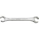 Clé polygonale double Gedore 400, SW 17 x 19 mm, longueur 210 mm, acier CV, ouverte, dodécagonale avec profil UD