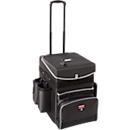 Cleaning trolley Rubbermaid® Quick Cart Medium, 40 l, outer pockets, zippered pocket &amp; inner compartments, telescopic handle, water/oil resistant, Teflon®