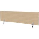Cloison de bureau ARLON-OFFICE, pour bureaux de L 1600 mm, décor chêne