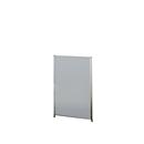 Cloison de séparation Aluna, 1000 x 1400 mm, gris