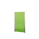 Cloison de séparation Aluna, 1000 x 1600 mm vert