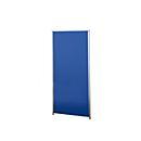 Cloison de séparation Aluna, 1000 x 1800 mm, bleu