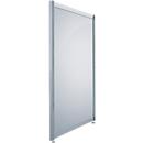 Cloison de séparation basse, L 1000 x H 1380 mm, argent