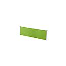 Cloison de séparation de bureau Aluna, l. 1200 x H 600 mm, vert
