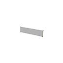 Cloison de séparation de table Aluna, 1000 x 400 mm, gris