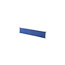 Cloison de séparation de table Aluna, 1200 x 400 mm, bleu