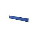 Cloison de séparation de table Aluna, 1600 x 400 mm, bleu