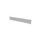 Cloison de séparation de table Aluna, 1600 x 400 mm, gris