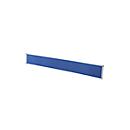 Cloison de séparation de table Aluna, 1800 x 400 mm, bleu