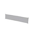 Cloison de séparation de table Aluna, 2000 x 600 mm, gris