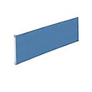 Cloison de séparation de table Aluna plus, 1600 x 600, bleu