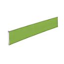 Cloison de séparation de table Aluna plus, 2000 x 400, vert
