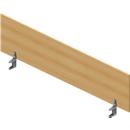Cloison de séparation de table ARLON-OFFICE, 1800 mm, coloris hêtre