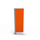 Cloison de séparation, Silent Line Plus, 550 x 1700 mm, orange