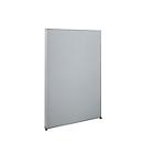 Cloison de séparation Sys 50, l. 1000 mm x H 1400 mm, gris