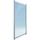 Cloison droite et basse, transparent