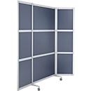 Cloison mobile, anthracite satiné