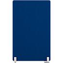Cloison Modus avec pied, épaisseur 25 mm, L 800 x H 1600 mm, bleu foncé