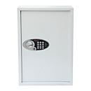 Coffre à clés Phoenix Cygnus KS0033E, pouvant contenir jusqu'à 144 clés, avec serrure électronique, L 430 x P 130 x H 660 mm, blanc signal