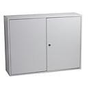 Coffre à clés Phoenix KC0607K, pouvant contenir jusqu'à 600 clés, avec serrure à cylindre, L 730 x P 205 x H 550 mm, gris clair