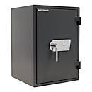 Coffre-fort ignifuge Rottner FireProfi 65 Premium, 49,95 l, classe de sécurité EN 1, résistance au feu jusqu'à 60 min, serrure à double panneton, acier, anthracite