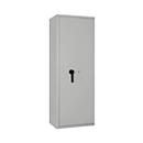 Coffre-fort Lyra 14, classe I selon EN 1143-1, 165 l, charnières à droite, serrure à double panneton, 3 tablettes, L 500 x P 420 x H 1400 mm, gris clair RAL 7035