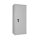 Coffre-fort Lyra 16, classe I selon EN 1143-1, 252 l, charnières à droite, serrure à double panneton, 4 tablettes, L 650 x P 420 x H 1550 mm, gris clair RAL 7035