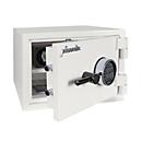 Coffre-fort Phoenix Fortress SS1452E, niveau de sécurité S2, L 410 x P 405 x H 300 mm, 22 litres, blanc signal