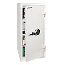 Coffre-fort Phoenix Fortress SS1455E, niveau de sécurité S2, L 450 x P 405 x H 950 mm, 95 litres, blanc signal