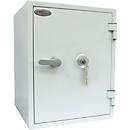 Coffret de protection incendie FS 1283 K, serrure à clé, acier, blanc signalisation RAL 9003