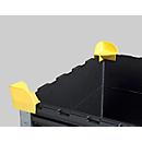 Coins de gerbage pour chassis à poser