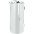 Colector de residuos, 120 l, blanco