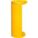 Colector de residuos con abertura trasera, amarillo, peso 8,75 kg