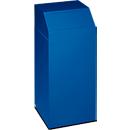 Colector de residuos reciclables VAR, capacidad 45 l, azul genciana