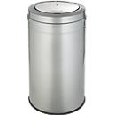 Collecteur de déchets avec couvercle basculant, maillechort