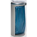 Collecteur de déchets avec ouverture arrière, argent, poids 8,75 kg