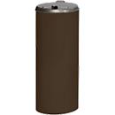 Collecteur de déchets avec ouverture arrière, brun, poids 8,75 kg