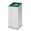 Collecteur de tri VAR WSG 38 gris clair, avec anneau de serrage, vert