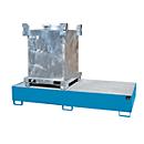 Collecting tray AW 1000-2, blue RAL 5012