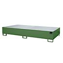 Collecting tray AW 1000-2, green RAL 6011