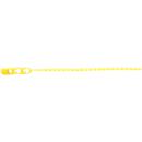Collier de câblage, 140 x 3,5 mm, jaune