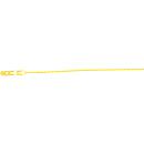 Collier de câblage, 245 x 4,0 mm, jaune
