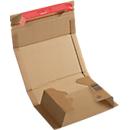 ColomPac wrap-around packaging CP 020, with self-adhesive seal, corrugated cardboard, brown, W 271 x D 165 x H 75 mm (A5), 20 pieces
