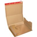 ColomPac wrap-around packaging CP 020, with self-adhesive seal, corrugated cardboard, brown, W 430 x D 300 x H 100 mm (B4), 20 pcs.