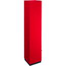 Colonne acoustique silent.corner, H 2000 mm, rouge