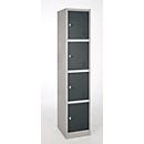 Coluna de cacifos, 4 compartimentos