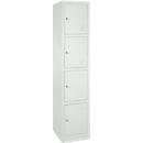 Coluna de cacifos, 4 compartimentos