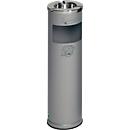 Combi-asbak D20, zilver